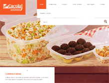 Tablet Screenshot of cacola.com.br